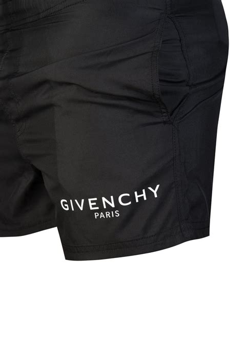 givenchy logo swim shorts|Givenchy Logo Swim Swim Shorts Black/White Men's.